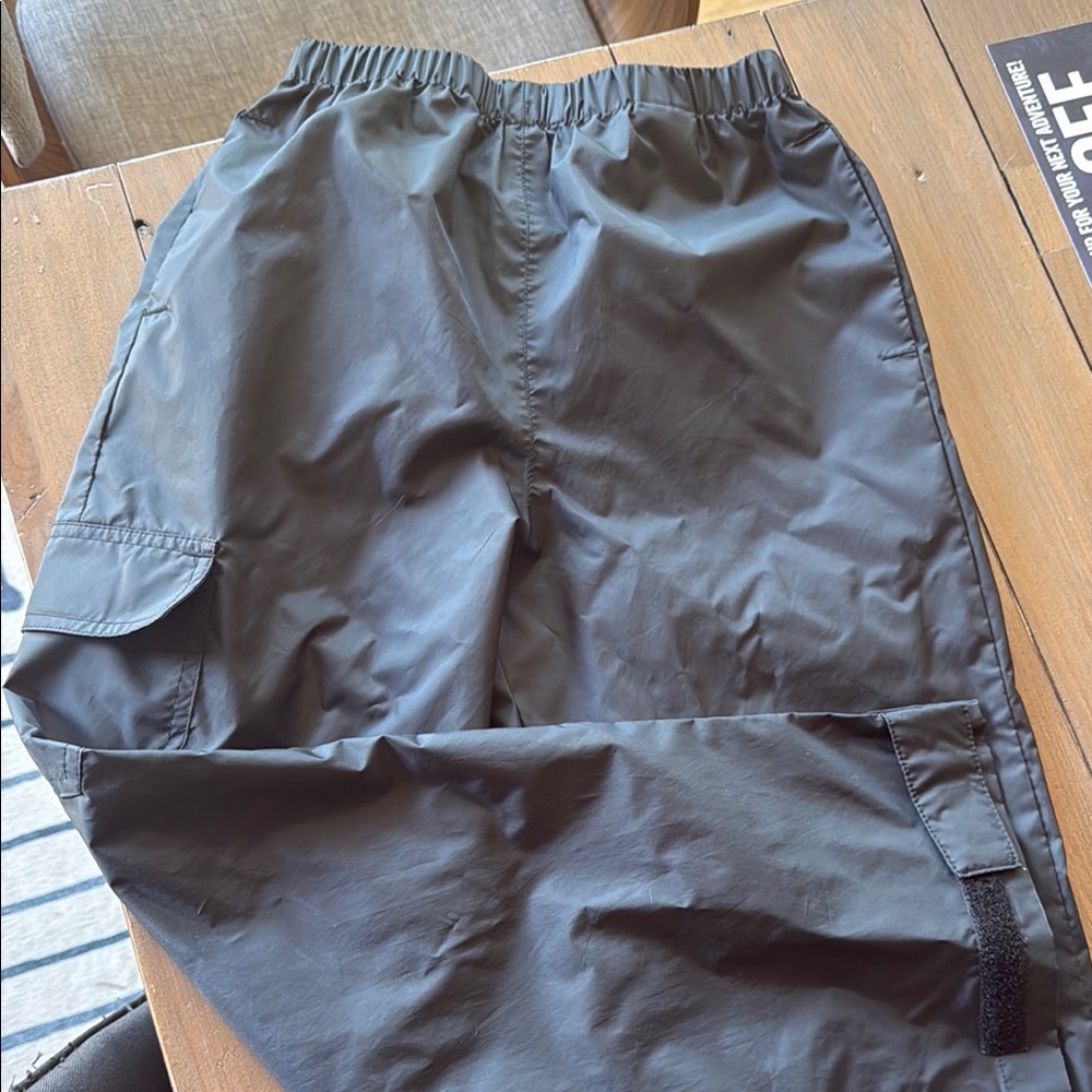 Columbia Kids Black Rain Pants